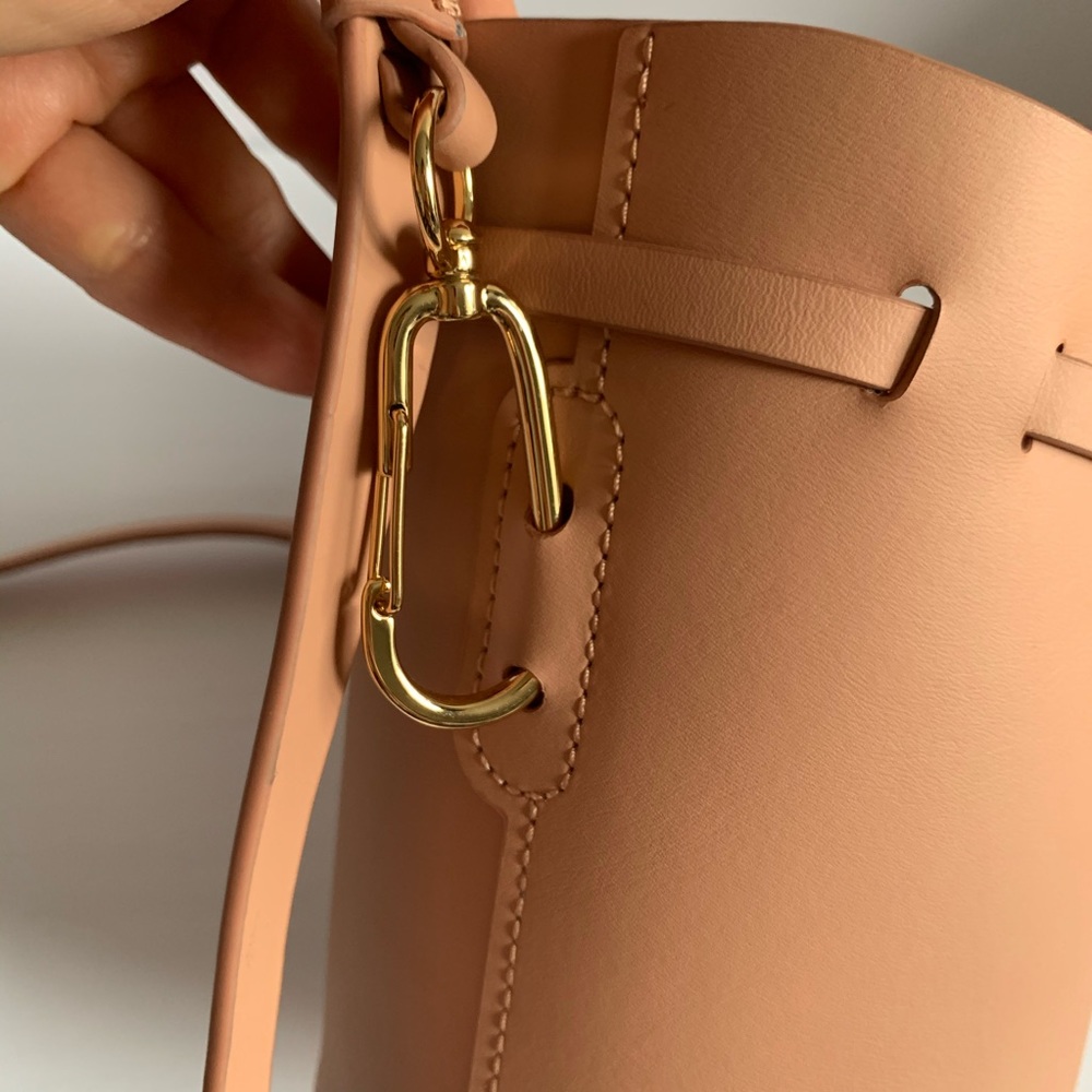 ❌SOLD❌Zac Posen Belay Mini Drawstring Leather Buck - Picture 11 of 16